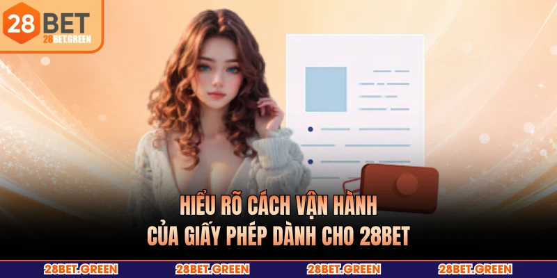 Hiểu rõ cách vận hành của giấy phép dành cho 28BET