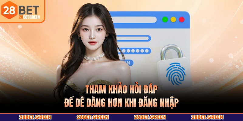 Tham khảo hỏi đáp để dễ dàng hơn khi đăng nhập