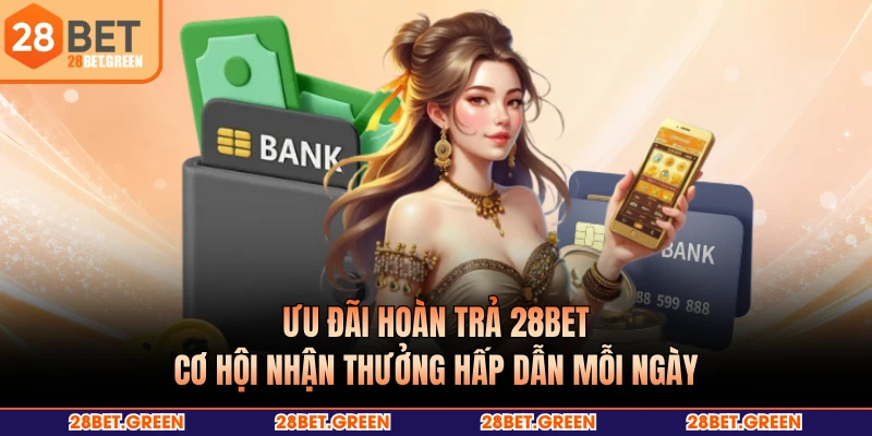 Ưu Đãi Hoàn Trả 28BET - Cơ Hội Nhận Thưởng Hấp Dẫn Mỗi Ngày