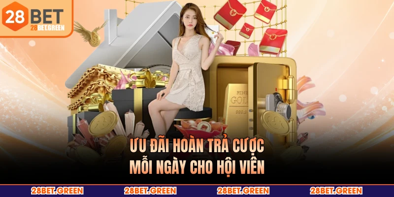 Ưu đãi hoàn trả cược mỗi ngày cho hội viên